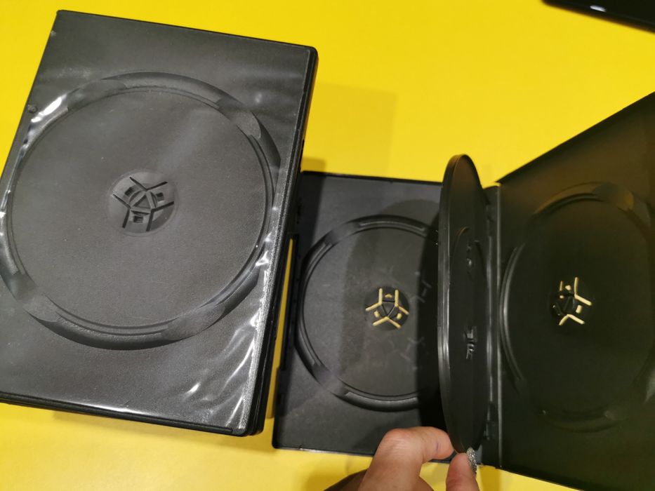 10 броя кутийки за DVD/CD - 4-ка