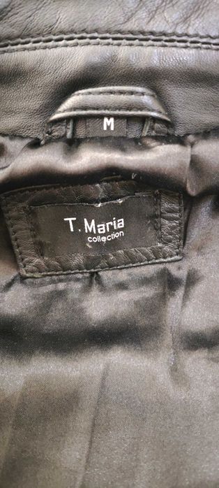 Еке от естествена агнешка кожа тип biker