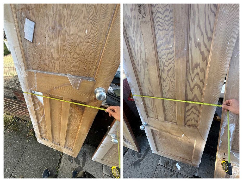 продаваме стари 4 панелни чамови врати