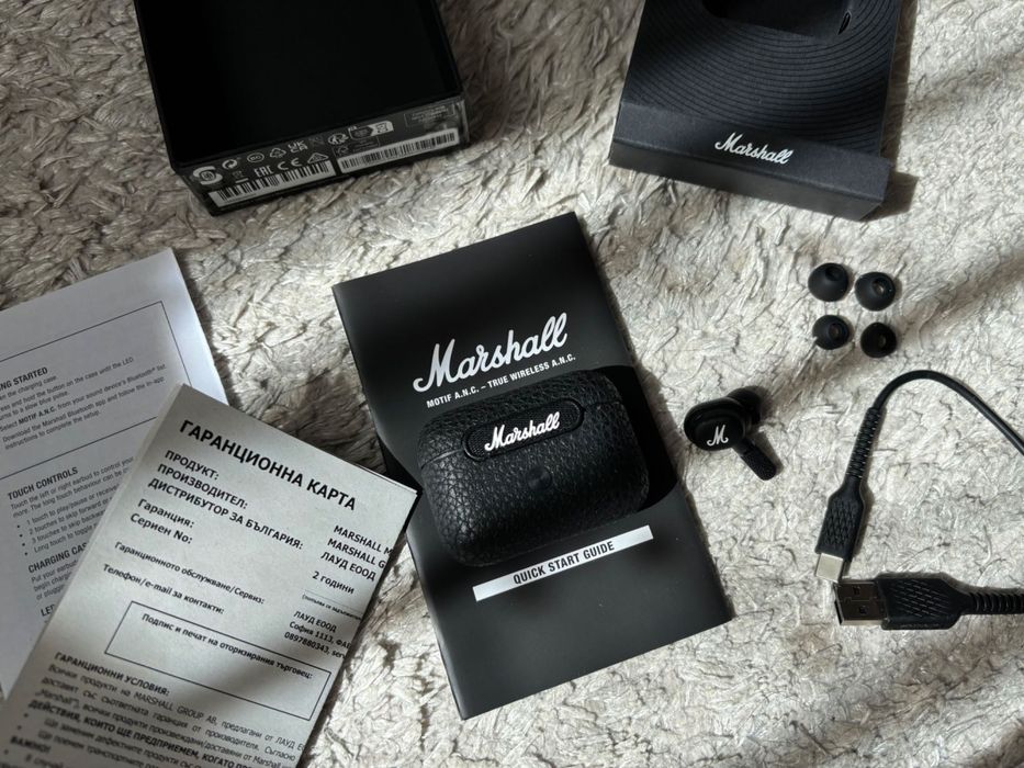 Дясна слушалка Marshall Motif A.N.C.