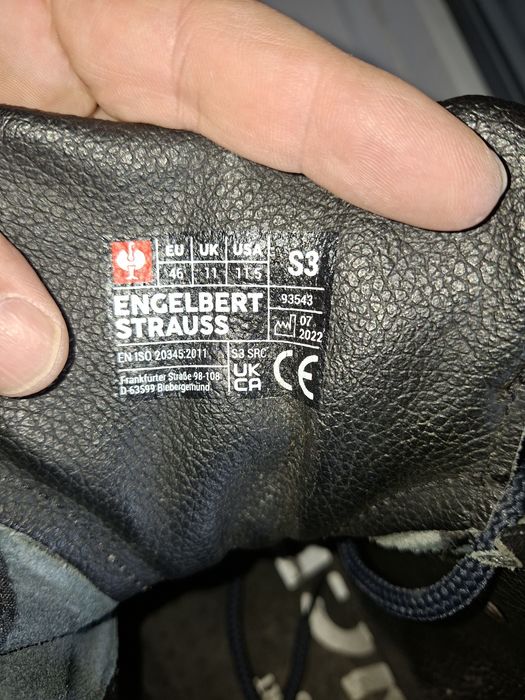 Vând ghete Engelbert Strauss  nr 46