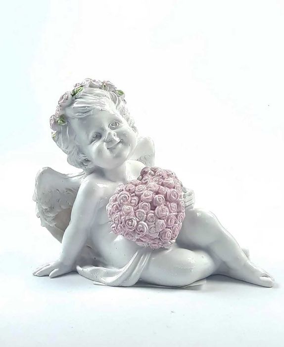 Ангел с букетом роз, Статуэтка