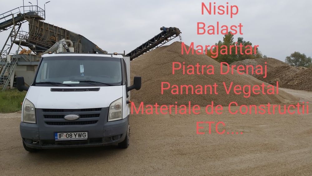Nisip Pământ Balast