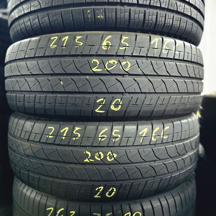 2x 215/65/16C VARA BRIDGESTONE 2020 Stare excelentă