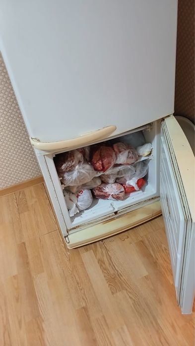 Холодильник в рабочем состоянии