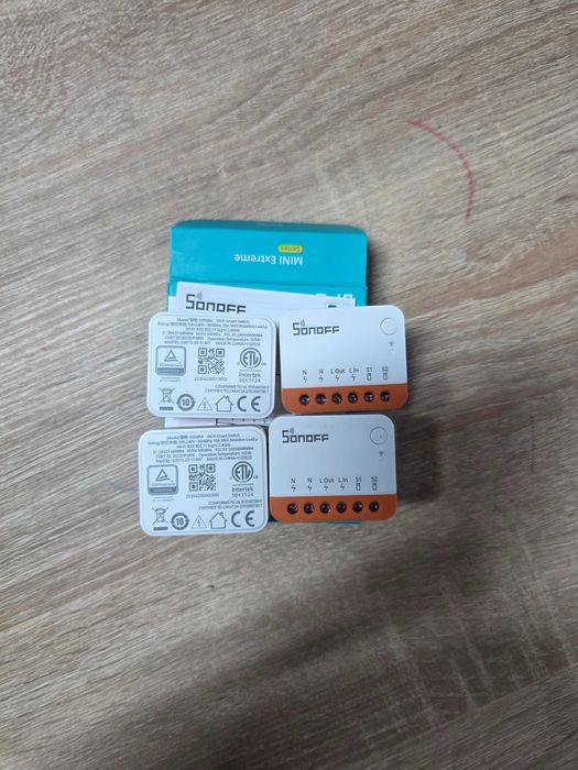 Smart switch wifi Sonoff MINIR4, 2.4 GHz, 2400W