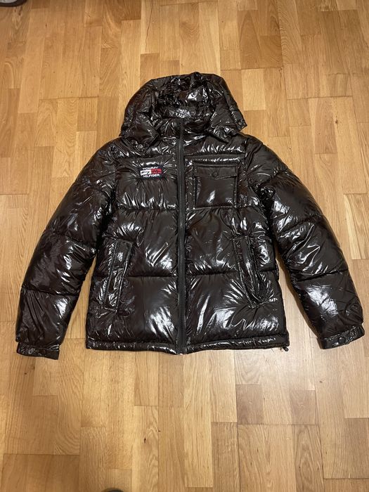 Geaca lucioasa tommy hilfiger