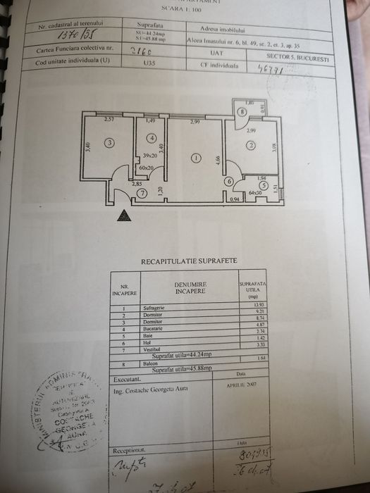 3 Camere Salaj Propietar camere Sălaj | Centrală nouă | AC | Boxă în acte | Mobilat complet — fotografia 1