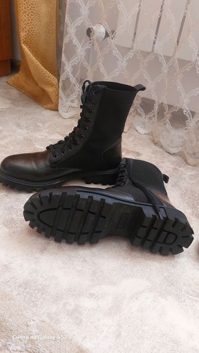 Берцы , легкие , кожанные , текстилем