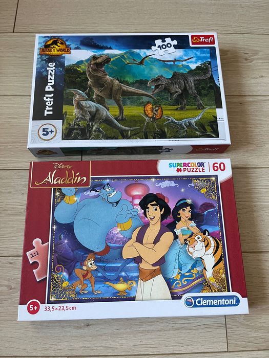 Детски пъзели- Аладин, ПЕС патрул, динозаври