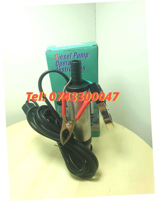Nou Pompa Electrica Submersibila 12v 12 Lmin 38mm Transfer Combus