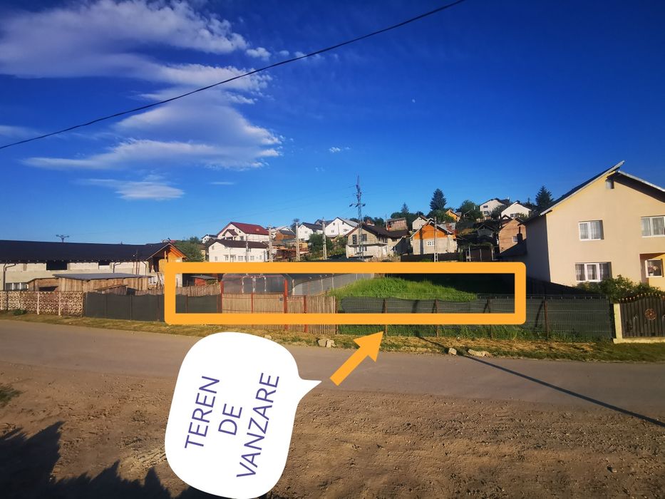 Teren intravilan 800 mp Ocnita Dâmbovița | utilități la limită | acces 2 străzi | 20.000 €