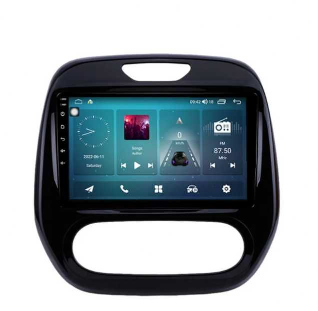 9-инчова мултимедия с рамка за Renault Captur (2013–2019)с широк отвор
