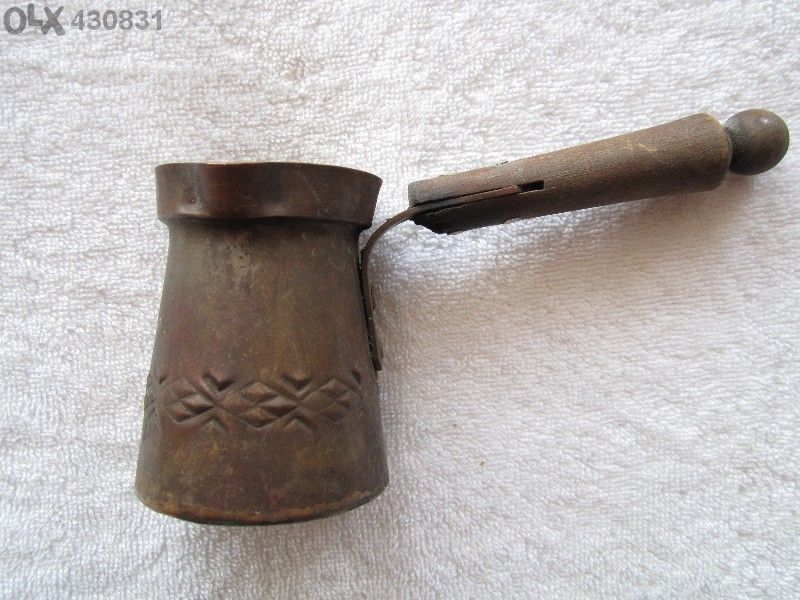 колекционерска много стара кафеварка / джезве за кафе