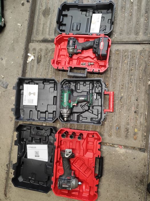 Продавам PARKSIDE гайковерт и  импакт