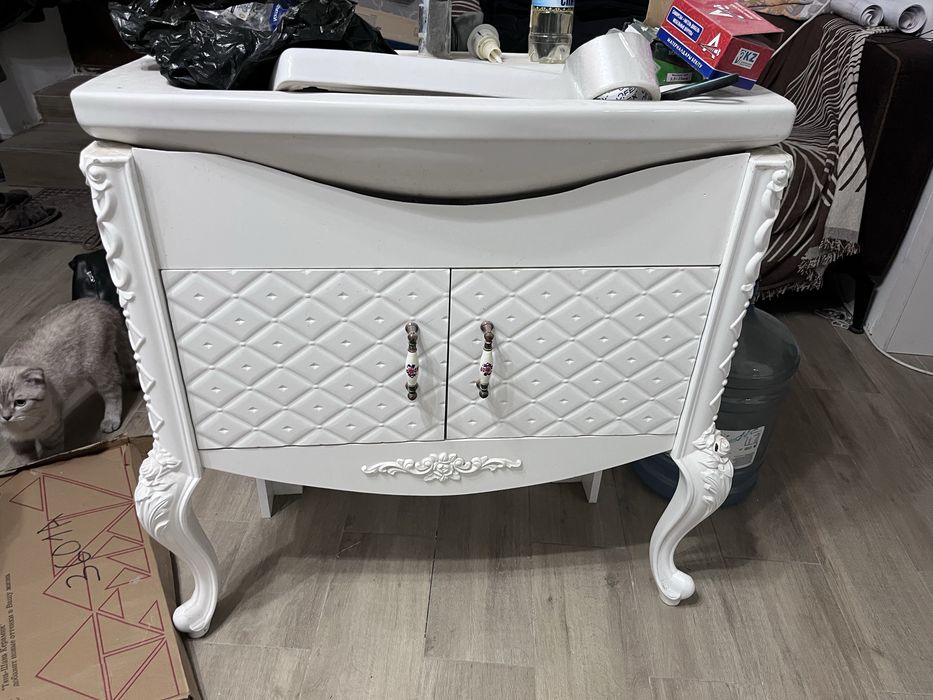 Отдам тумбу с раковиной для ванной