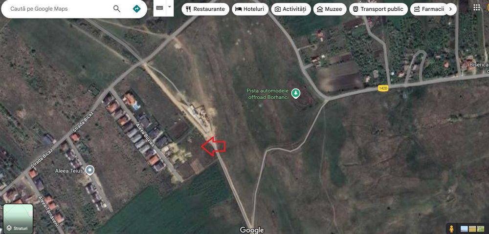 Oferta! Vânzare teren Borhanci, Cluj-Napoca – 287 m², parcelă duplex