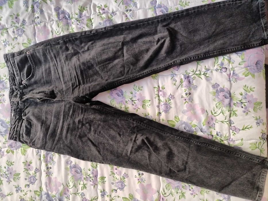 Нови дънки Zara, Модел mom jeans, 38 размер