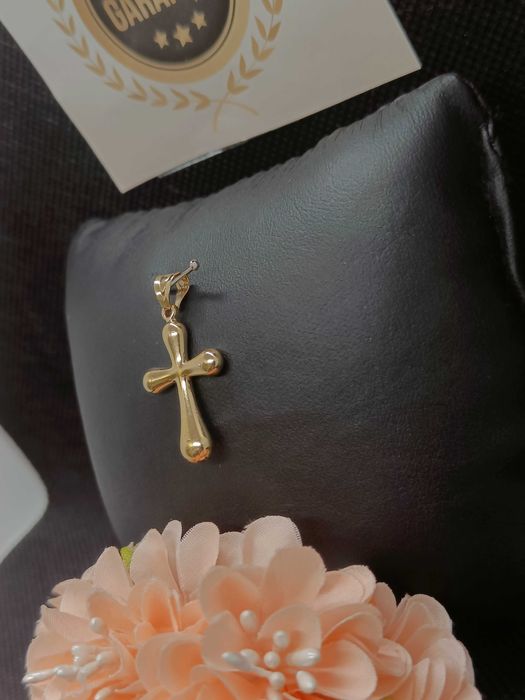 Pandantiv aur cruciulita 14K 1.21g (Ag16 Moldova b33624) - Garantie 2 ani!