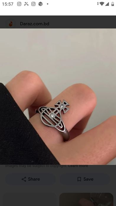 Inel argint Vivienne Westwood xs