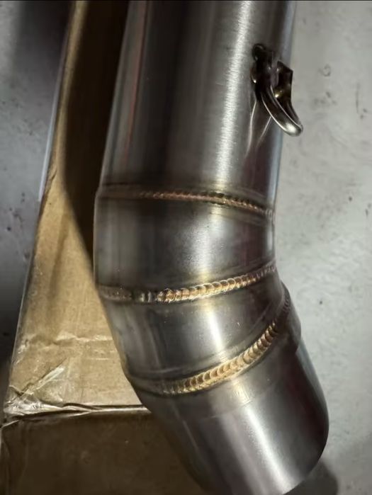 Evacuare mid pipe Honda Hornet PC41 2007-2013 cot intermediar teava legatura finala  NOUA
