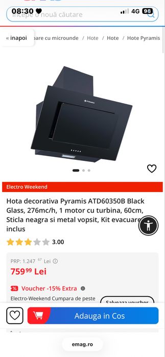 Hota decorativa Pyramis