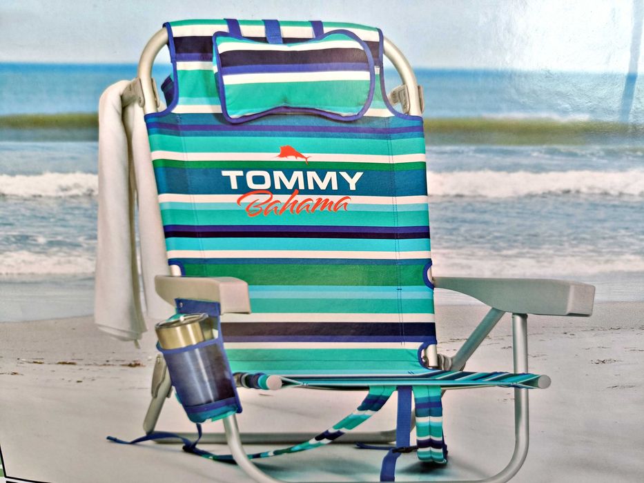 Плажен стол раница 5 в 1 Tommy bahama