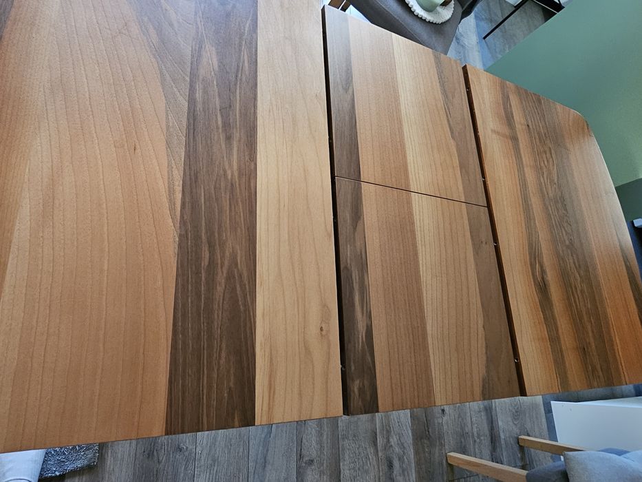 Трапезна маса - орех с крем