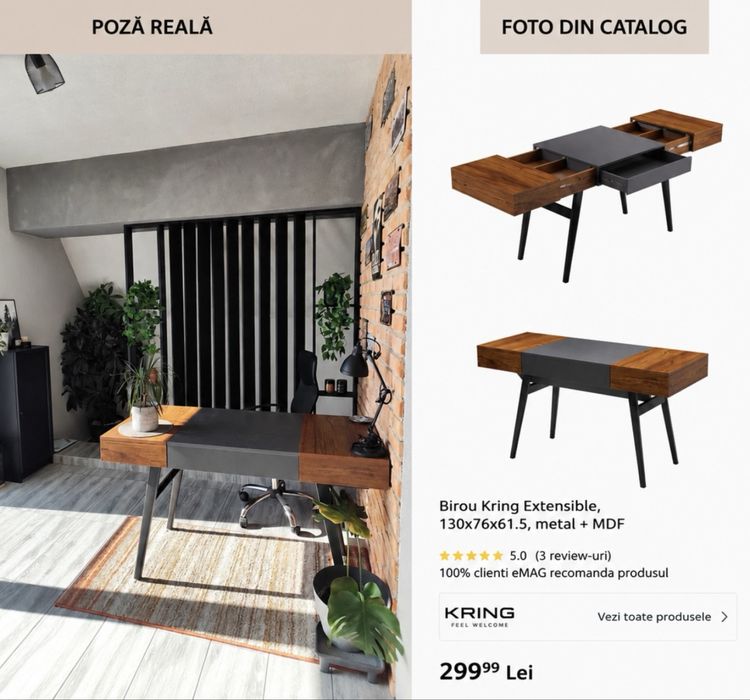 Mobila ikea / jysk / vasagle