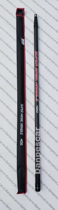 Coada Maner Minciog Fl Carbon Telescopic Cu Autoblocaj Super Magic 4 m