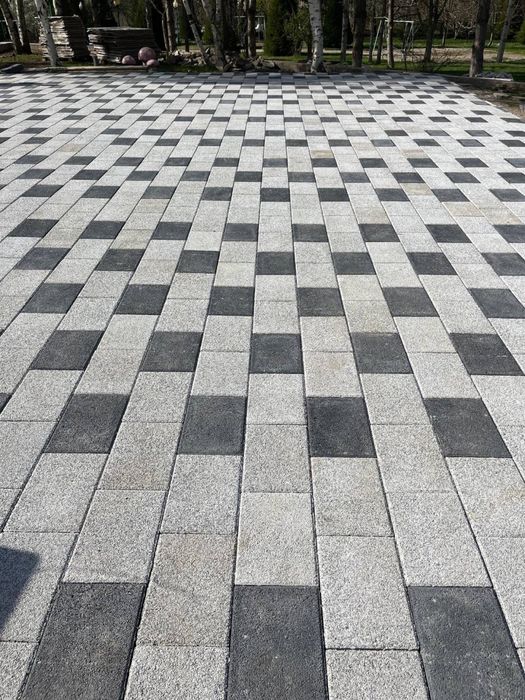 Брусчатка пресованная, тротуарная плитка, бетонная пресс брусчатка