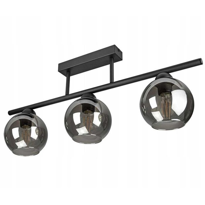 LEDO-343 лампа за таван 3xE27 алуминий с огледален ефект - 830-D3