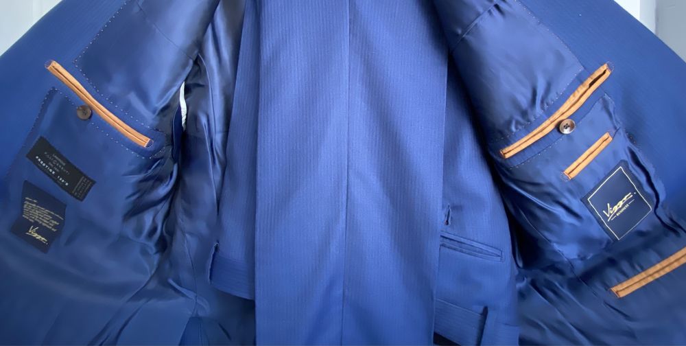 Costum barbatesc Viggo din doua piese uni nesifonabil