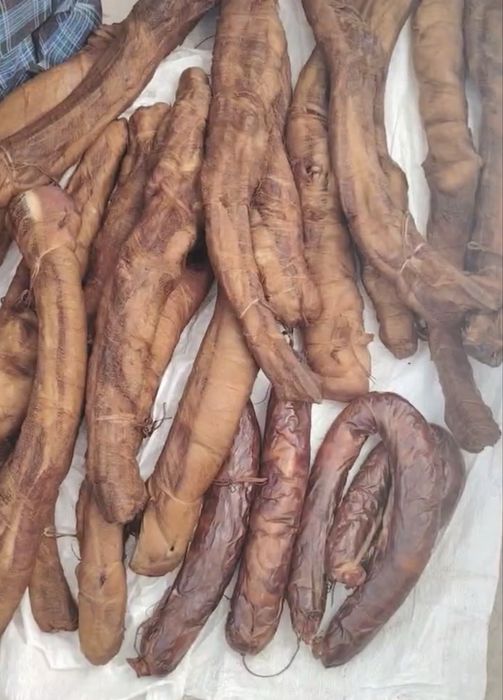 Свежая копченая конина