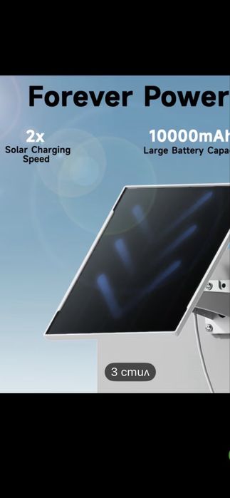 8MP Ultra HD WiFi Соларна Охранителна Камера – Нова