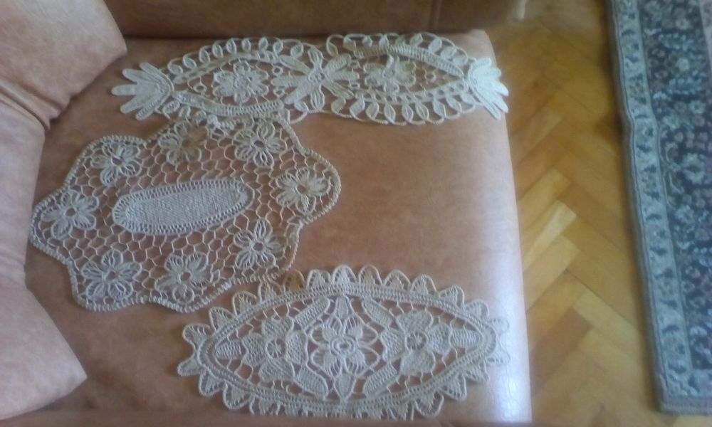 Lucrari manuale din macrame ,din anii 80