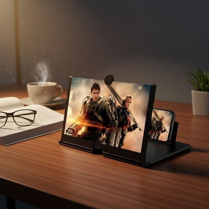 3D Увеличителен екран за смартфон с 5x мащабиране