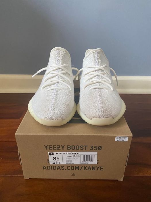 Adidasi Yeezy 350 V2 Cream white albi 36-40