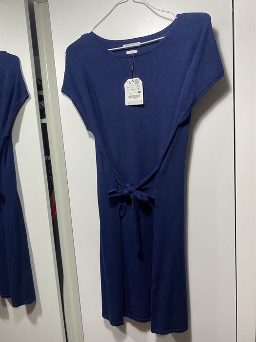 Синя рокля Zara