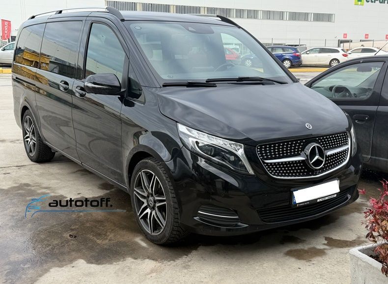 Grila compatibila cu Mercedes V-Class W447 (14-19) model Diamond