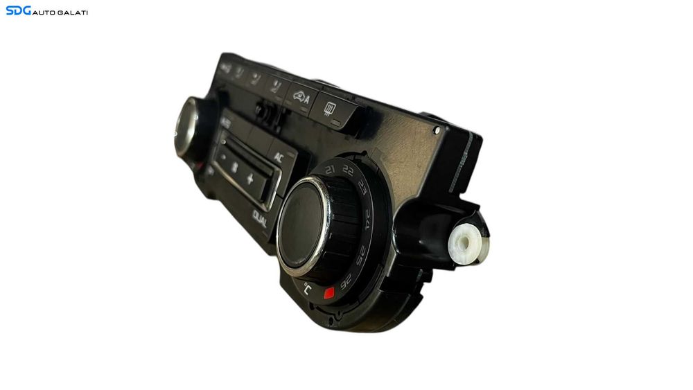 Panou Modul Unitate Comanda AC Aer Conditionat Clima Climatronic Dublu Dual Zone Skoda Octavia 2 2008 - 2013 Cod 3T0907044AK [LC0655]