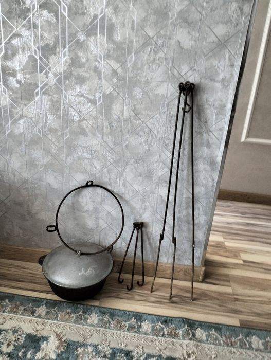 Казан мангал тренога чайник