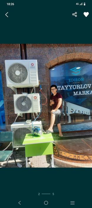 Ustanovka kanditsioner