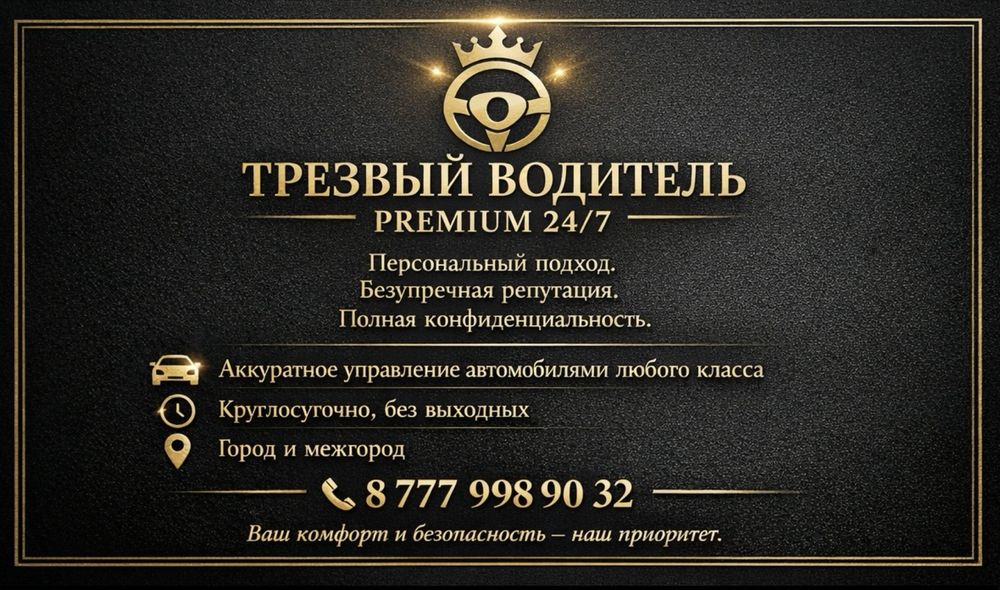 Трезвый водитель