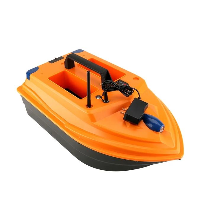 Лодка за захранка с GPS позициониране, автопилот и долно отваряне