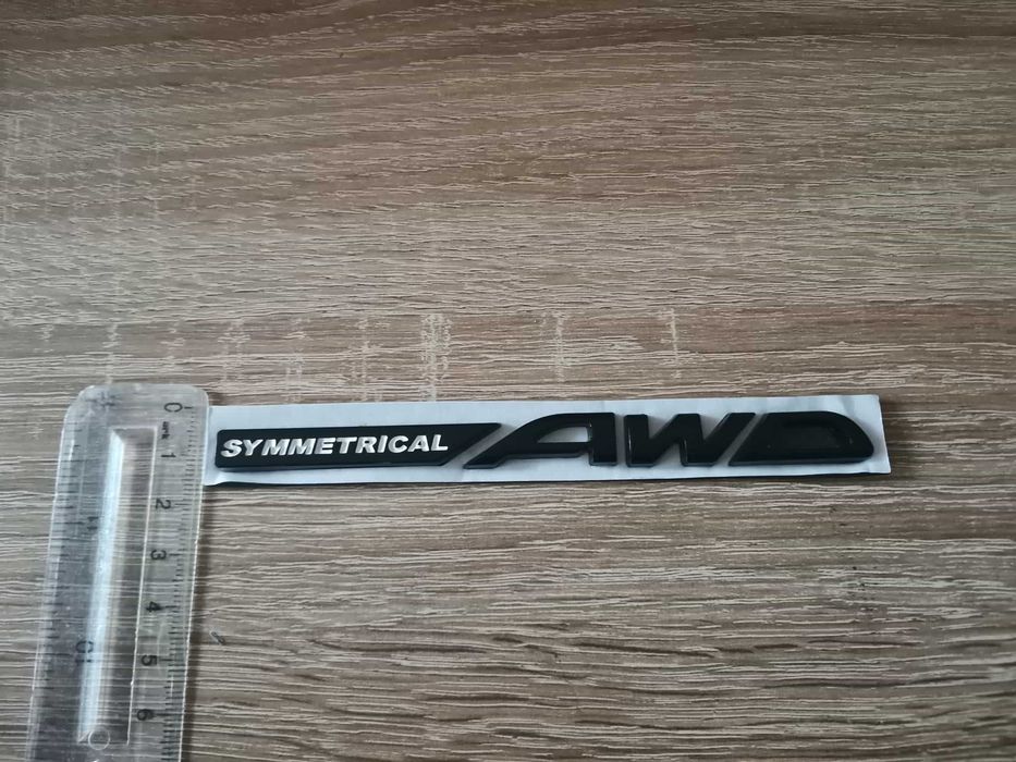 SUBARU Symmetrical AWD черен надпис