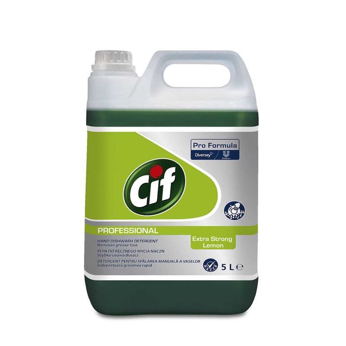 Cif Professional Detergent Pentru Spălarea Manuală A Vaselor Extra Strong Lemon
