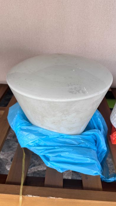 Kомплект стъклени плафониери и абажури