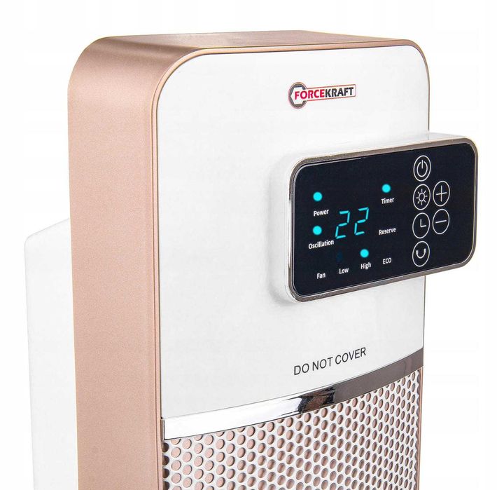 Вентилаторна печка с керамичен нагревател, 2000W FORCEKRAFT