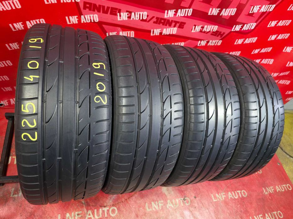 Anvelope de VARA - 225/40/19 - BRIDGESTONE - 7 MM - DOT 2019 !